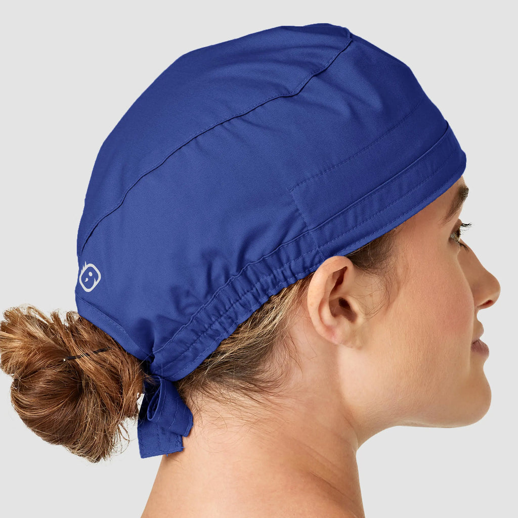 Cap Calxy Shop Wink Unisex Tie Back Scrub Cap - Galaxy Blue in the Netherlands