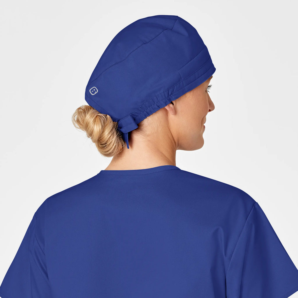 Wink Scrubs Unisex Tie Back Scrub Cap Galaxy Blue | scrub-supply.com