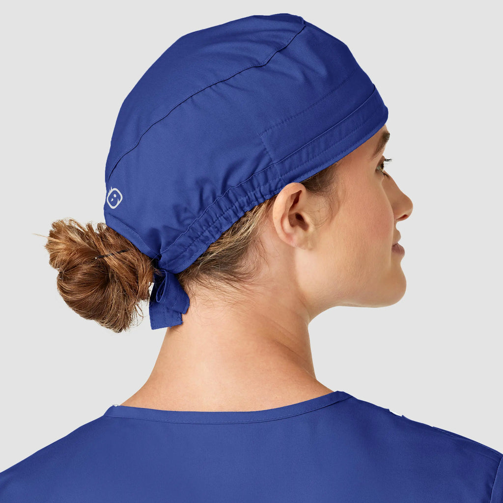 Wink Scrubs Unisex Tie Back Scrub Cap Galaxy Blue | scrub-supply.com