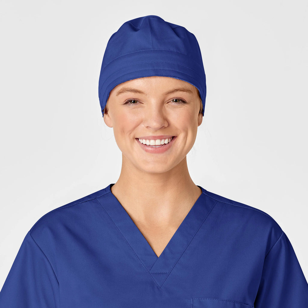 Wink Scrubs Unisex Tie Back Scrub Cap Galaxy Blue | scrub-supply.com