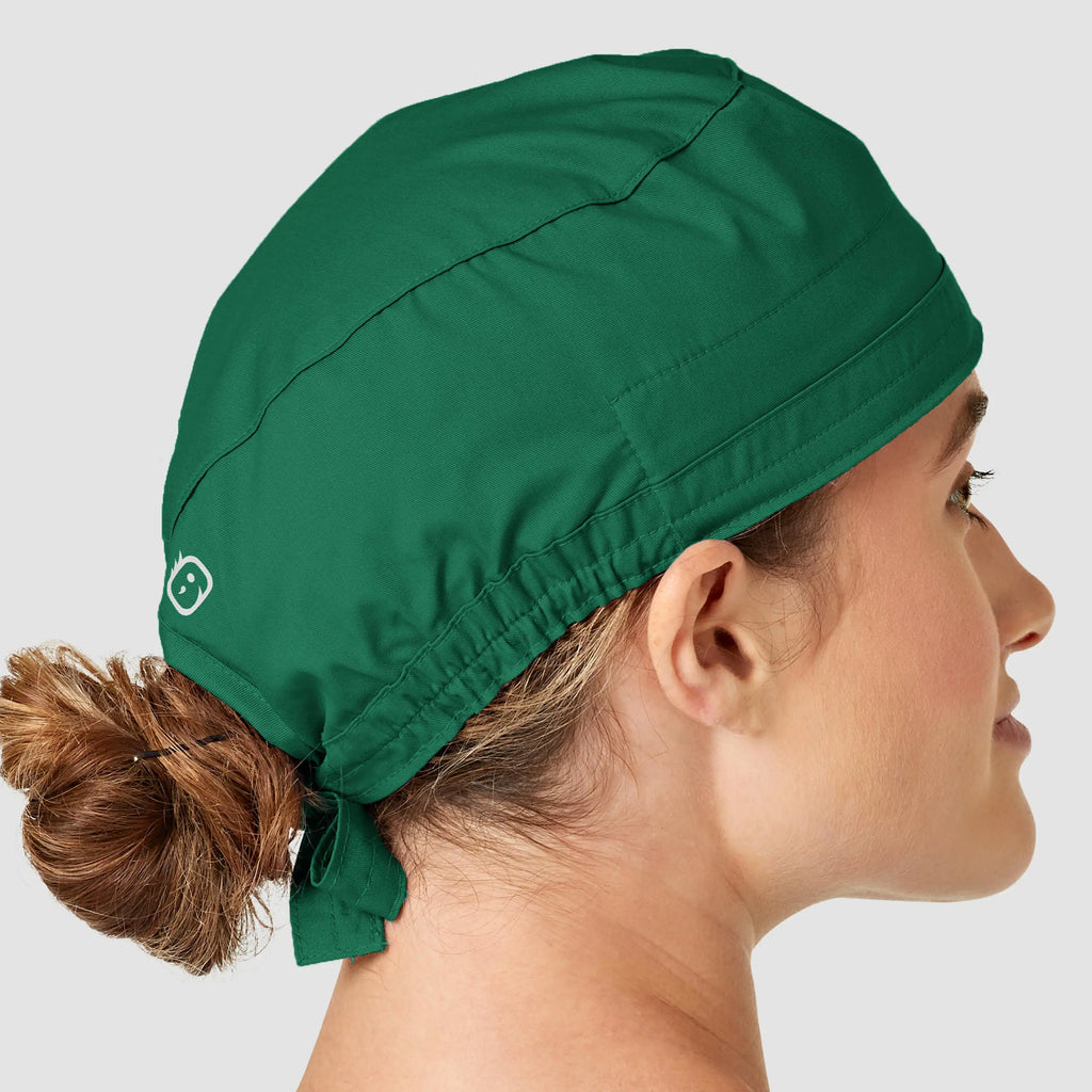 Wink Scrubs Unisex Tie Back Scrub Cap Hunter | scrub-supply.com