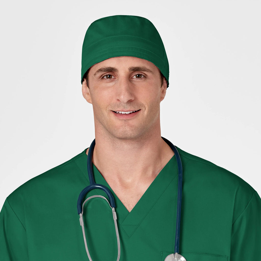 Wink Scrubs Unisex Tie Back Scrub Cap Hunter | scrub-supply.com