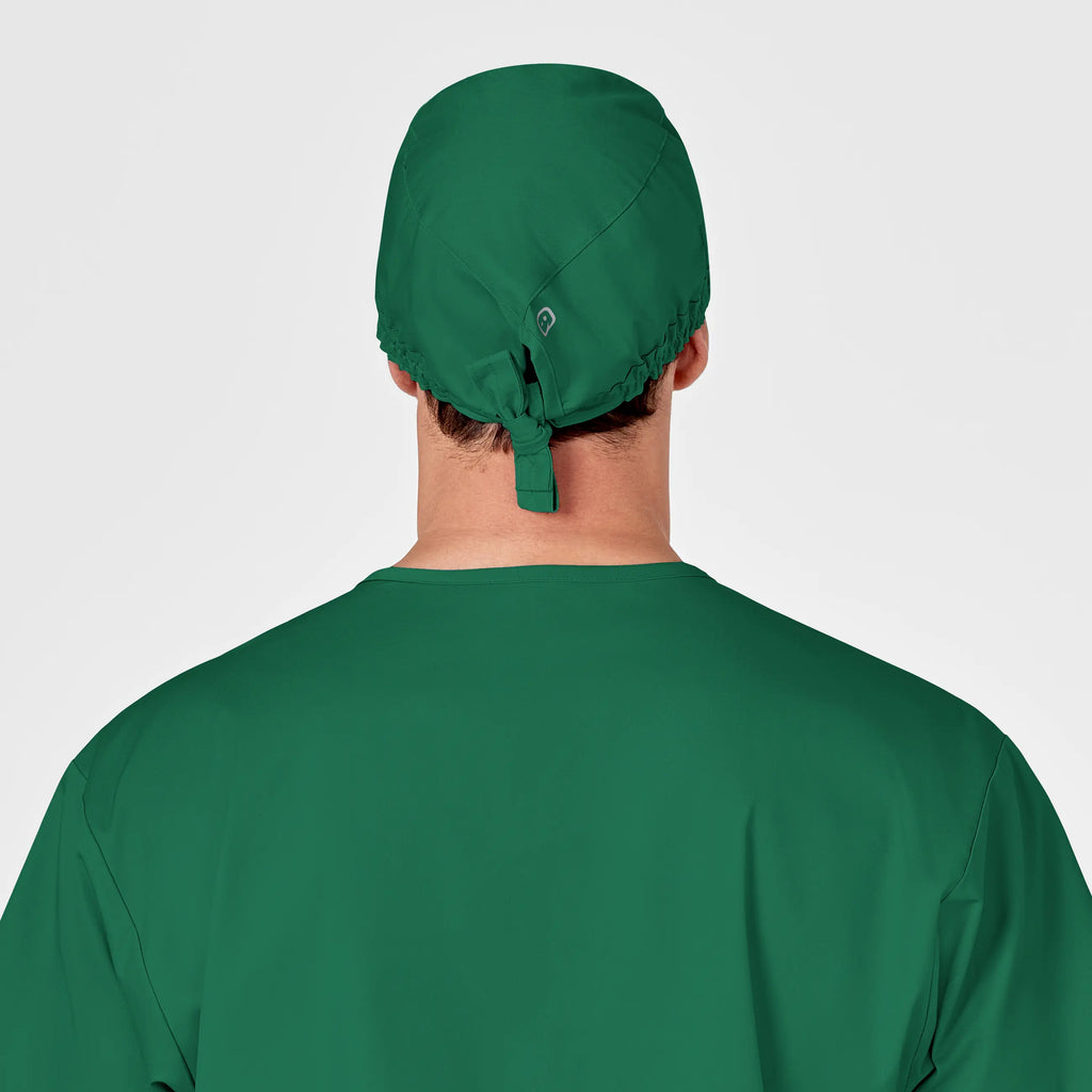 Wink Scrubs Unisex Tie Back Scrub Cap Hunter | scrub-supply.com