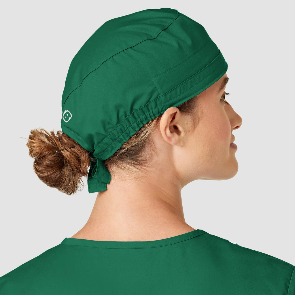 Wink Scrubs Unisex Tie Back Scrub Cap Hunter | scrub-supply.com