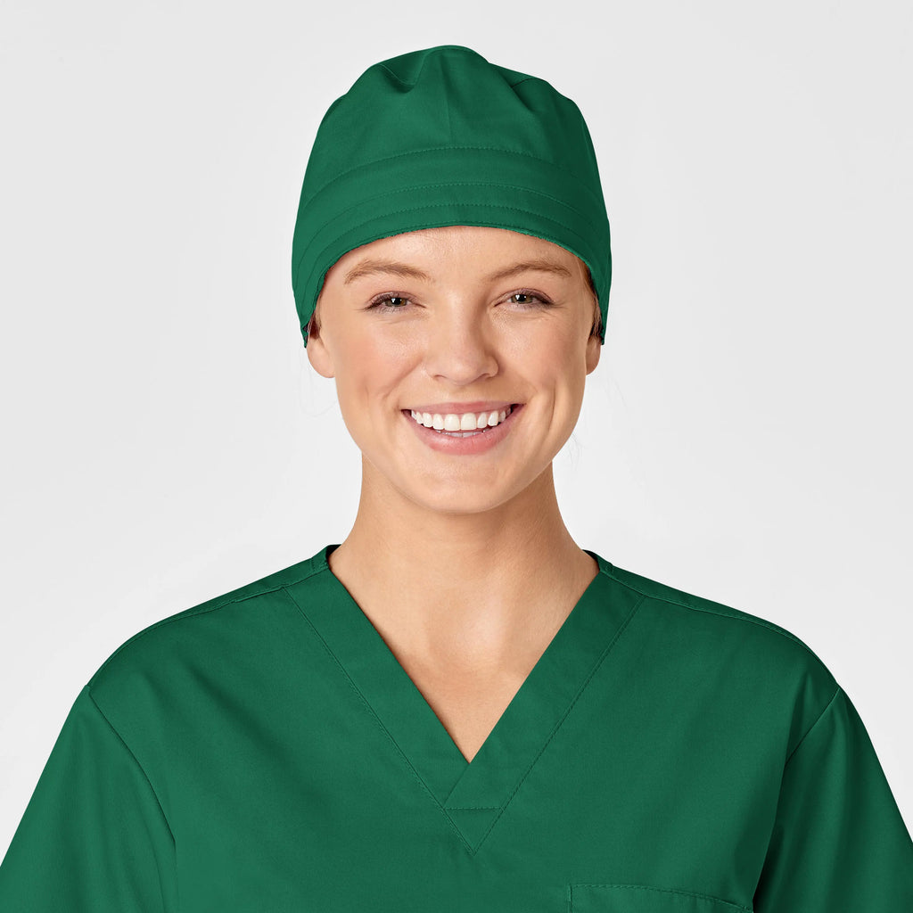 Wink Scrubs Unisex Tie Back Scrub Cap Hunter | scrub-supply.com