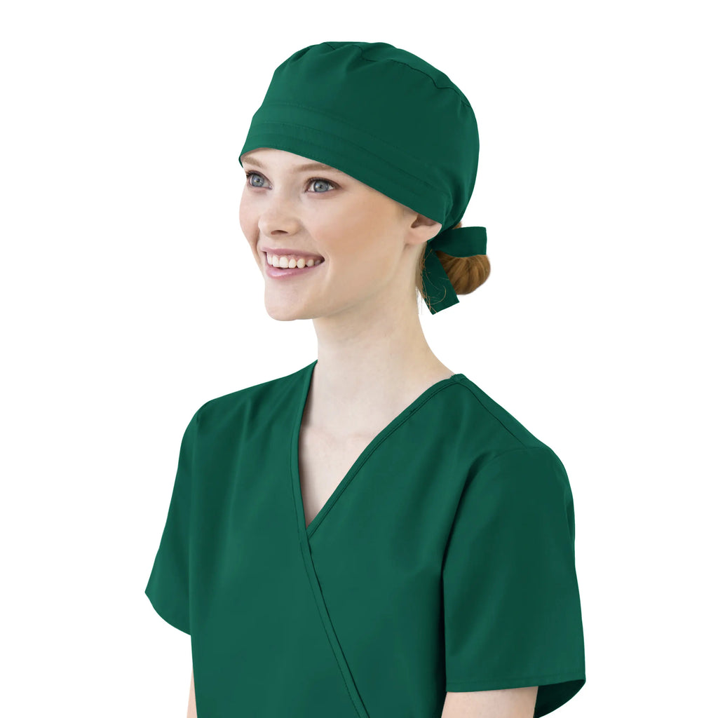 Wink Scrubs Unisex Tie Back Scrub Cap Hunter | scrub-supply.com