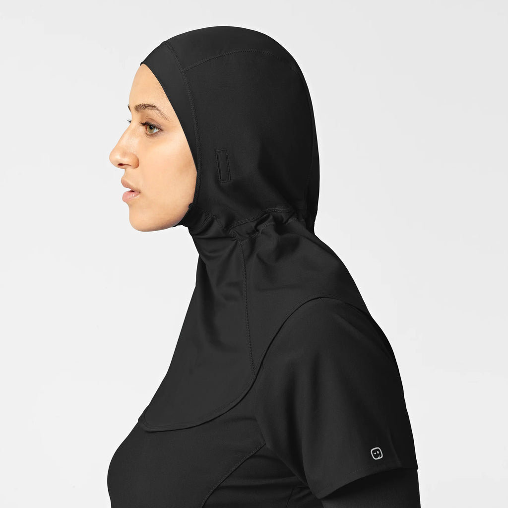 Wink Scrubs Women's Hijab Black | scrub-supply.com