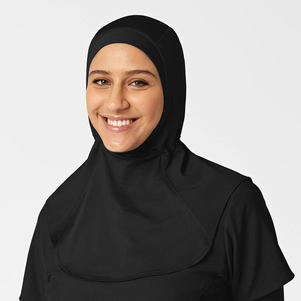 Wink Scrubs Women's Hijab Black | scrub-supply.com