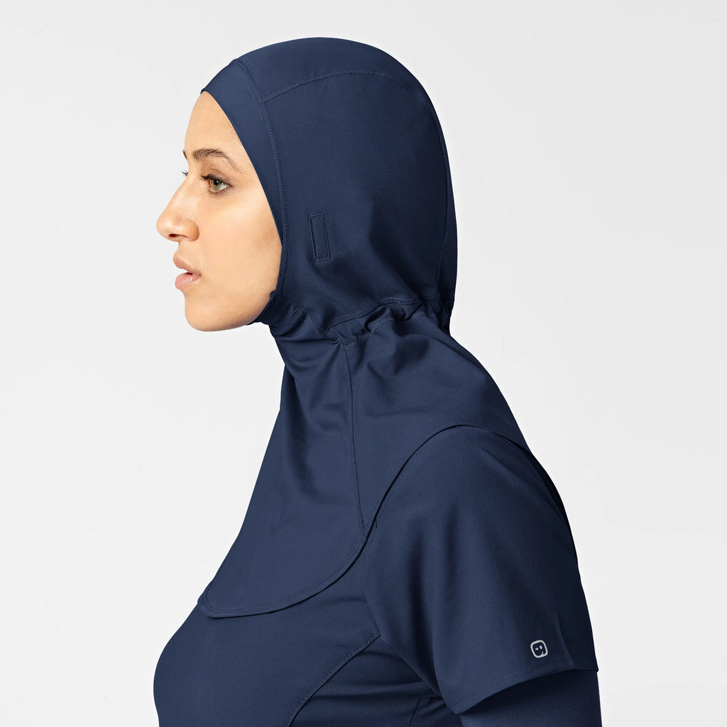 Wink Scrubs Women's Hijab Navy | scrub-supply.com