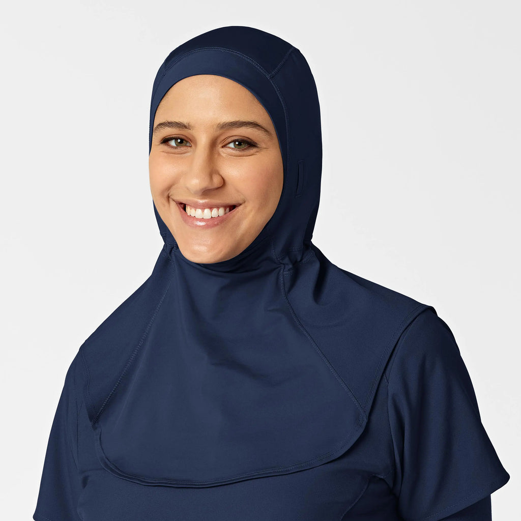 Wink Scrubs Women's Hijab Navy | scrub-supply.com