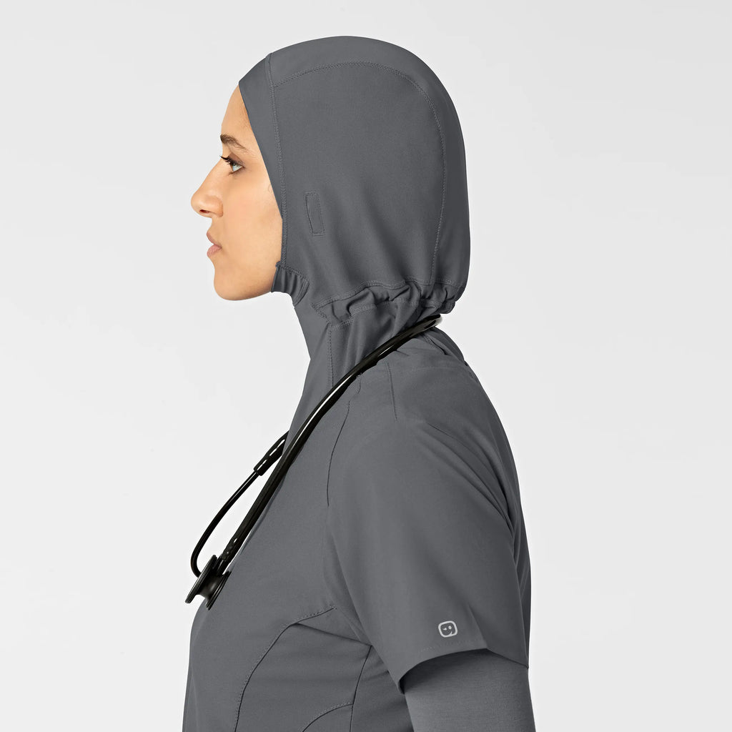 Wink Scrubs Women's Hijab Pewter | scrub-supply.com