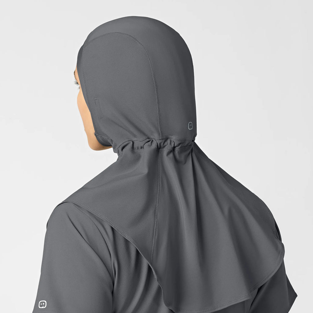 Wink Scrubs Women's Hijab Pewter | scrub-supply.com