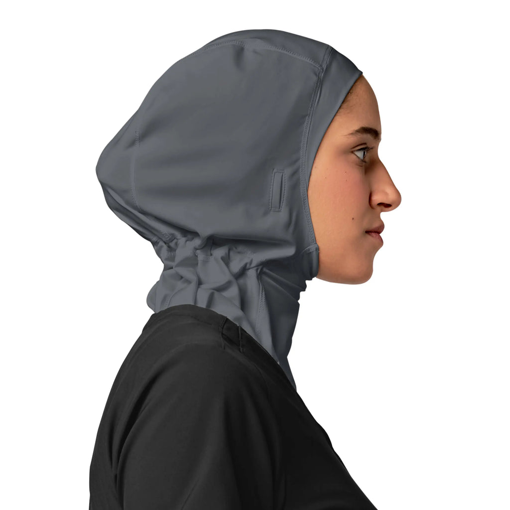 Wink Scrubs Women's Hijab Pewter | scrub-supply.com