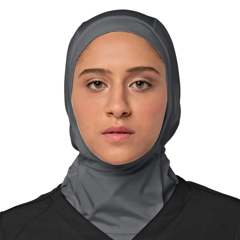 Wink Scrubs Women's Hijab Pewter | scrub-supply.com