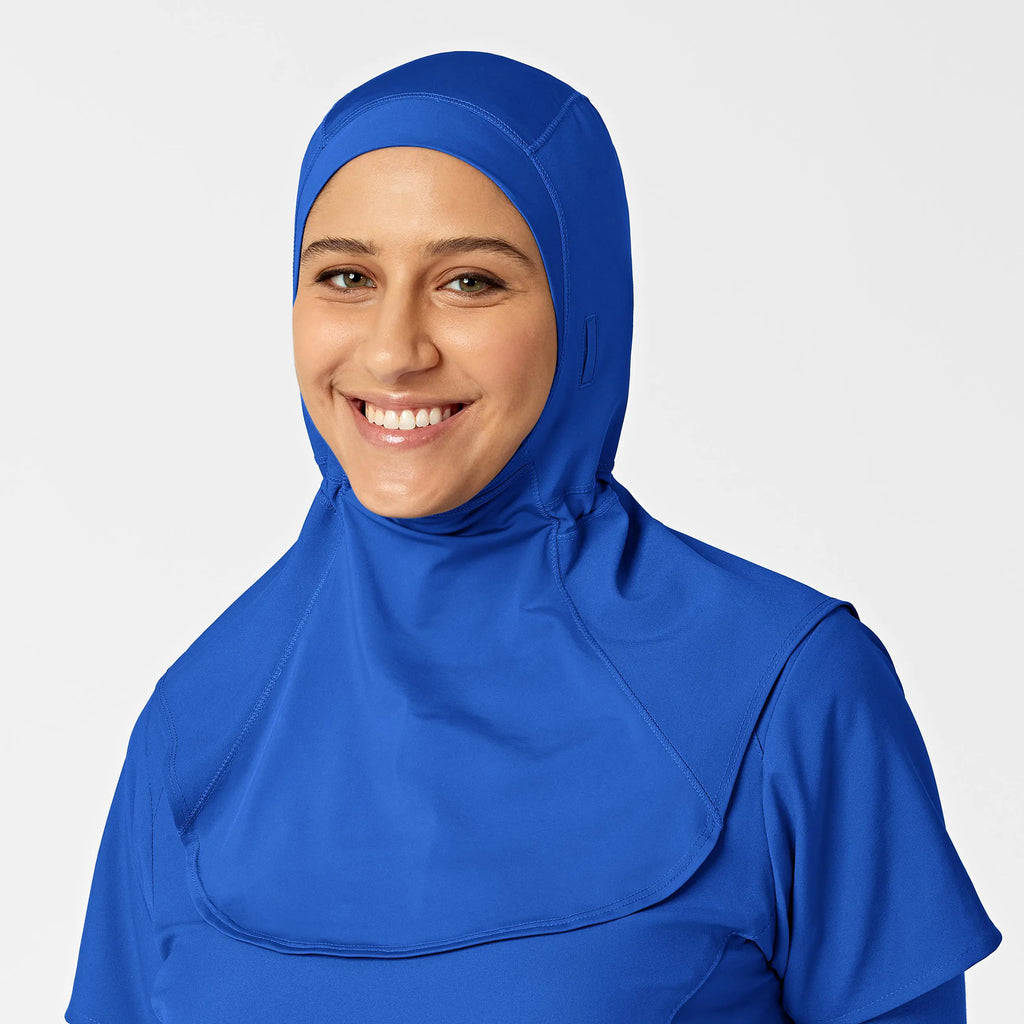 Wink Scrubs Women's Hijab Royal Blue | scrub-supply.com