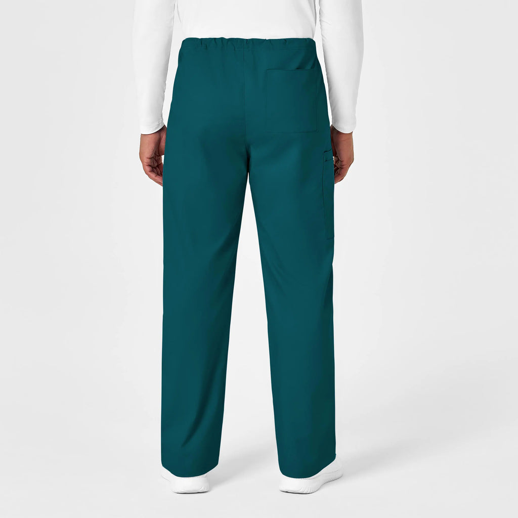 Wink Scrubs Unisex Drawstring Cargo Scrub Pant Caribbean Blue | scrub-supply.com