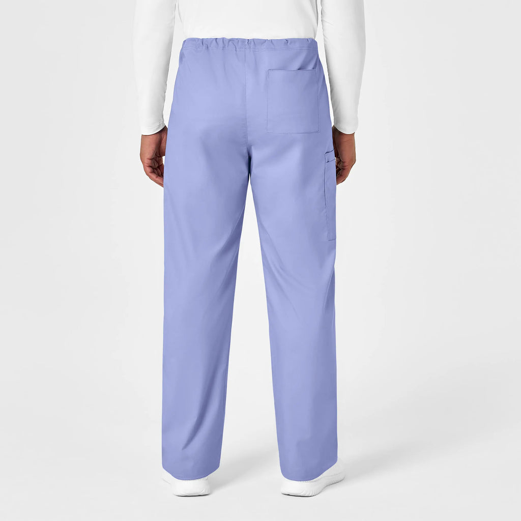 Wink Scrubs Unisex Drawstring Cargo Scrub Pant Ceil Blue | scrub-supply.com