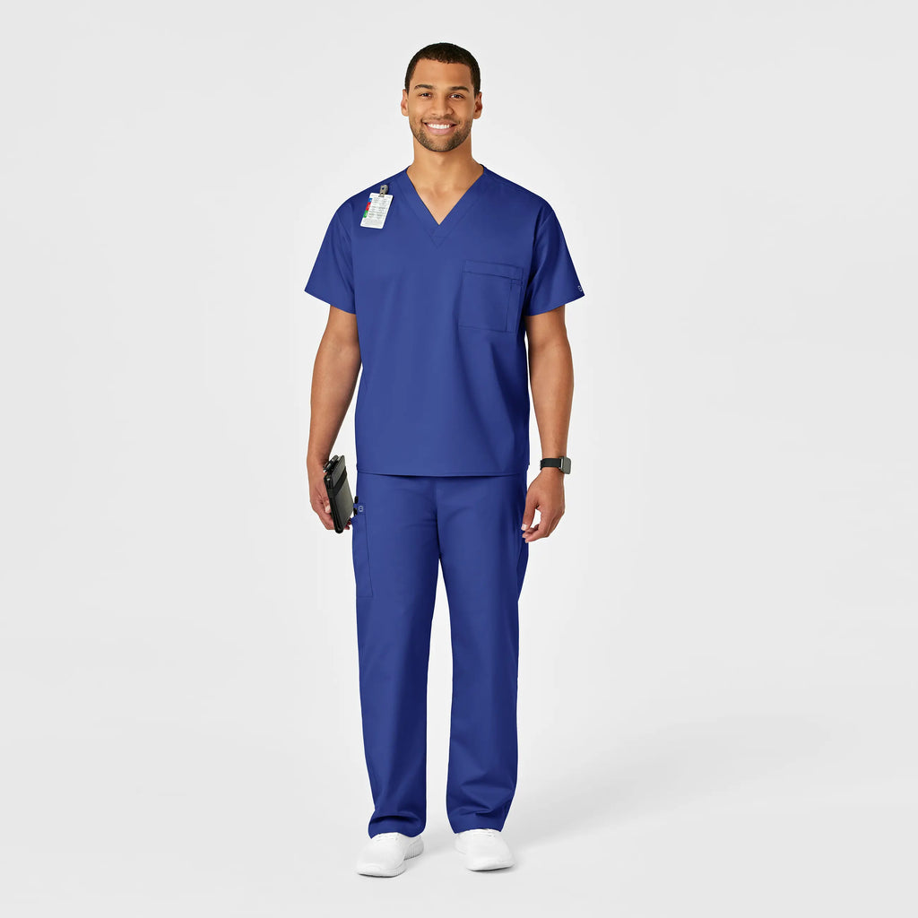 Wink Scrubs Unisex Drawstring Cargo Scrub Pant Galaxy Blue | scrub-supply.com