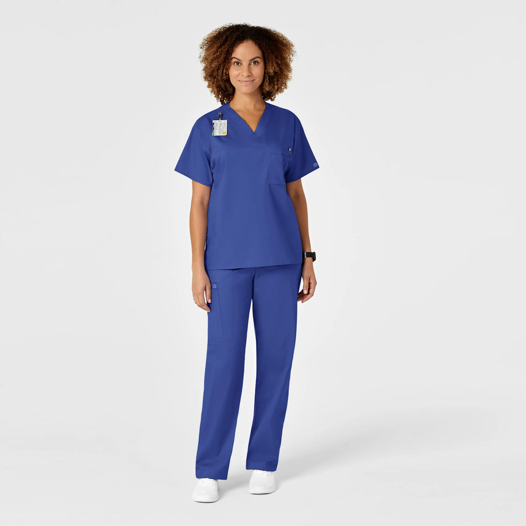 Wink Scrubs Unisex Drawstring Cargo Scrub Pant Galaxy Blue | scrub-supply.com