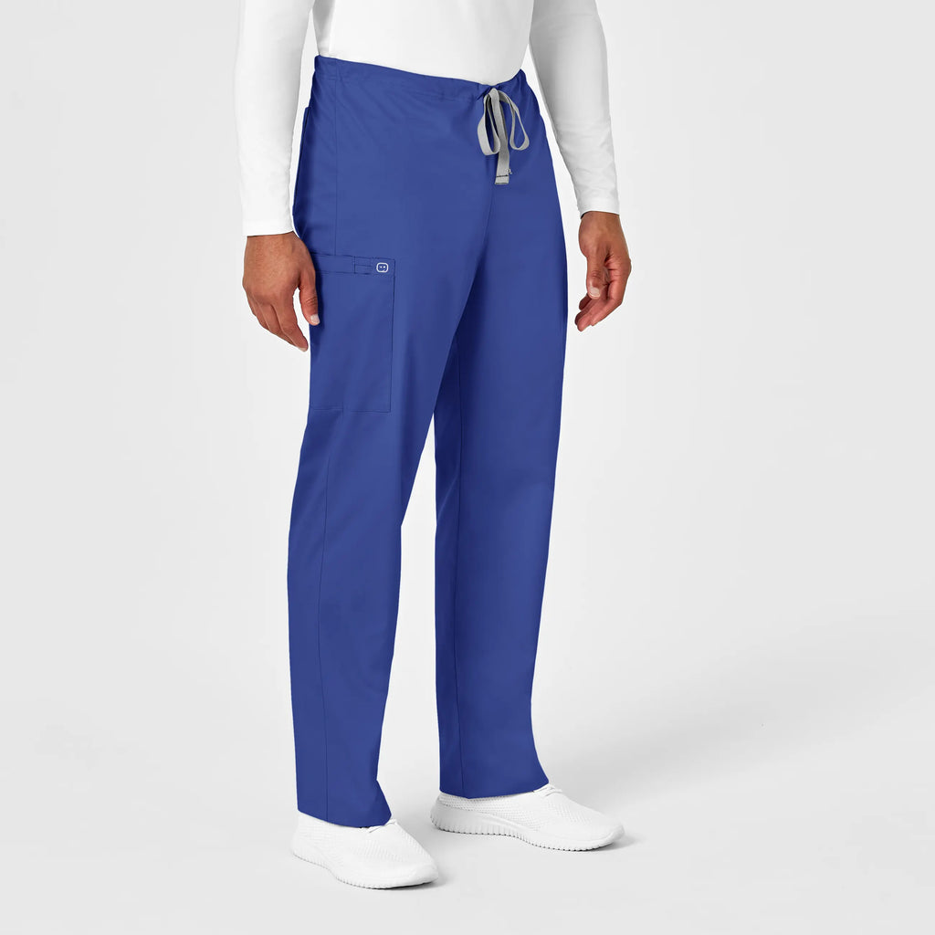 Wink Scrubs Unisex Drawstring Cargo Scrub Pant Galaxy Blue | scrub-supply.com