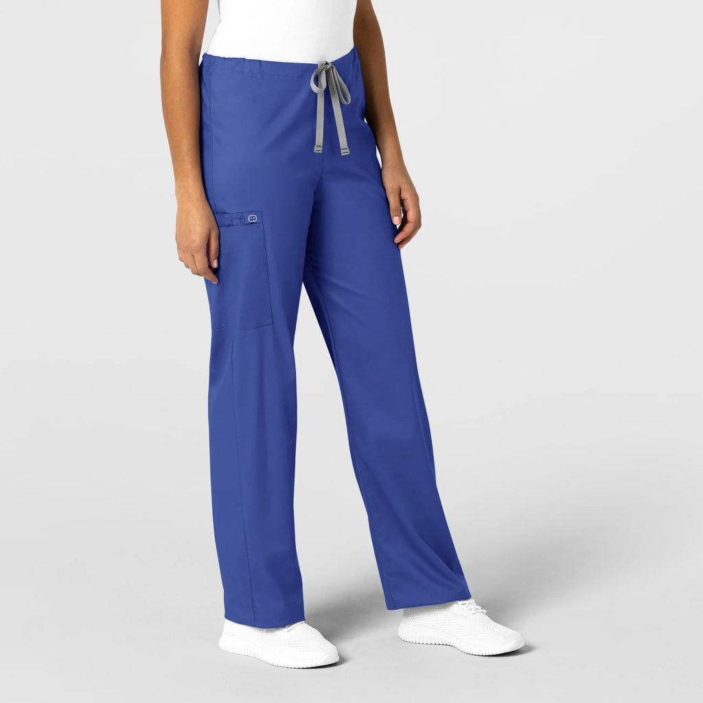 Wink Scrubs Unisex Drawstring Cargo Scrub Pant Galaxy Blue | scrub-supply.com