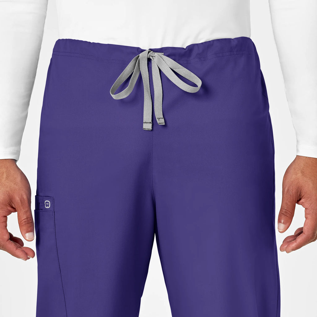 Wink Scrubs Unisex Drawstring Cargo Scrub Pant Grape | scrub-supply.com