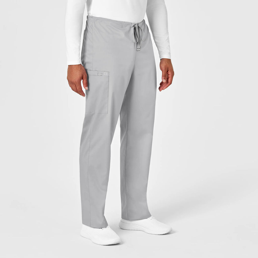 Wink Scrubs Unisex Drawstring Cargo Scrub Pant Grey | scrub-supply.com