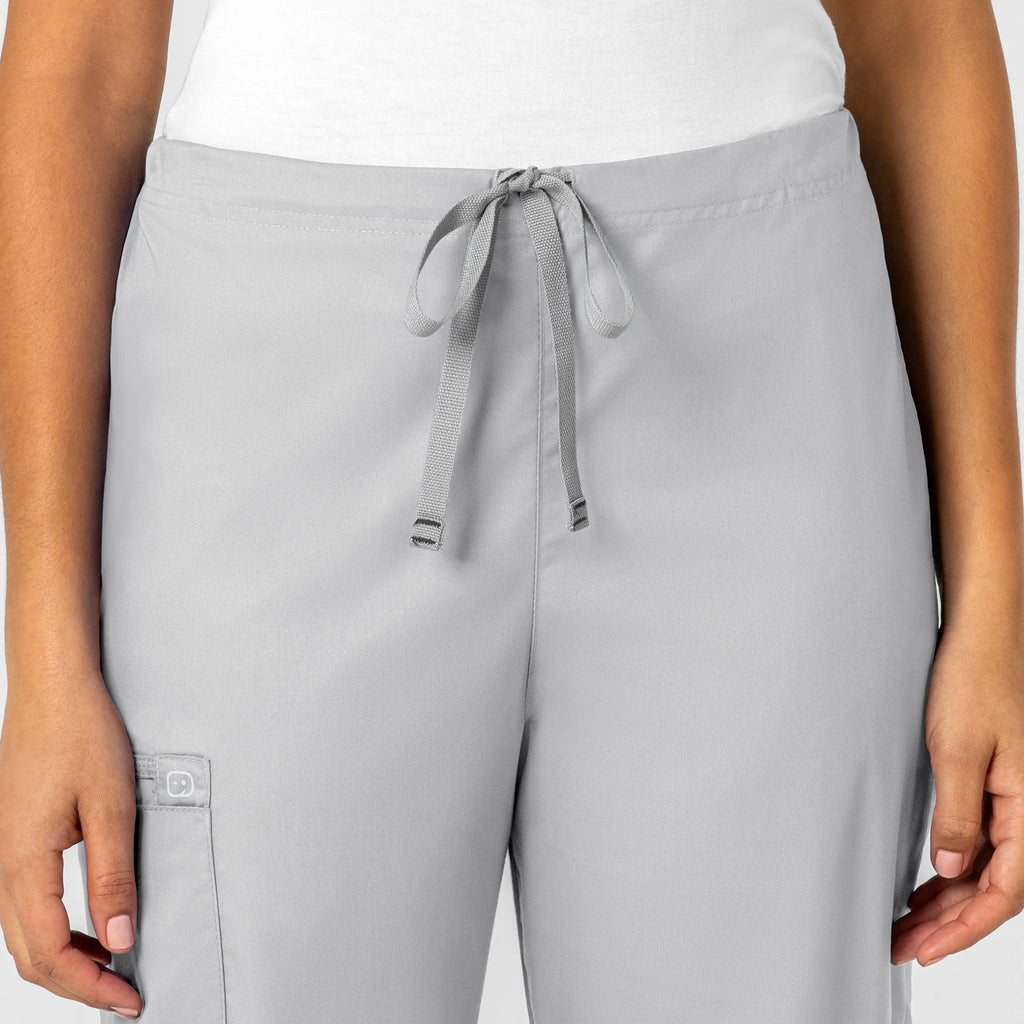 Wink Scrubs Unisex Drawstring Cargo Scrub Pant Grey | scrub-supply.com