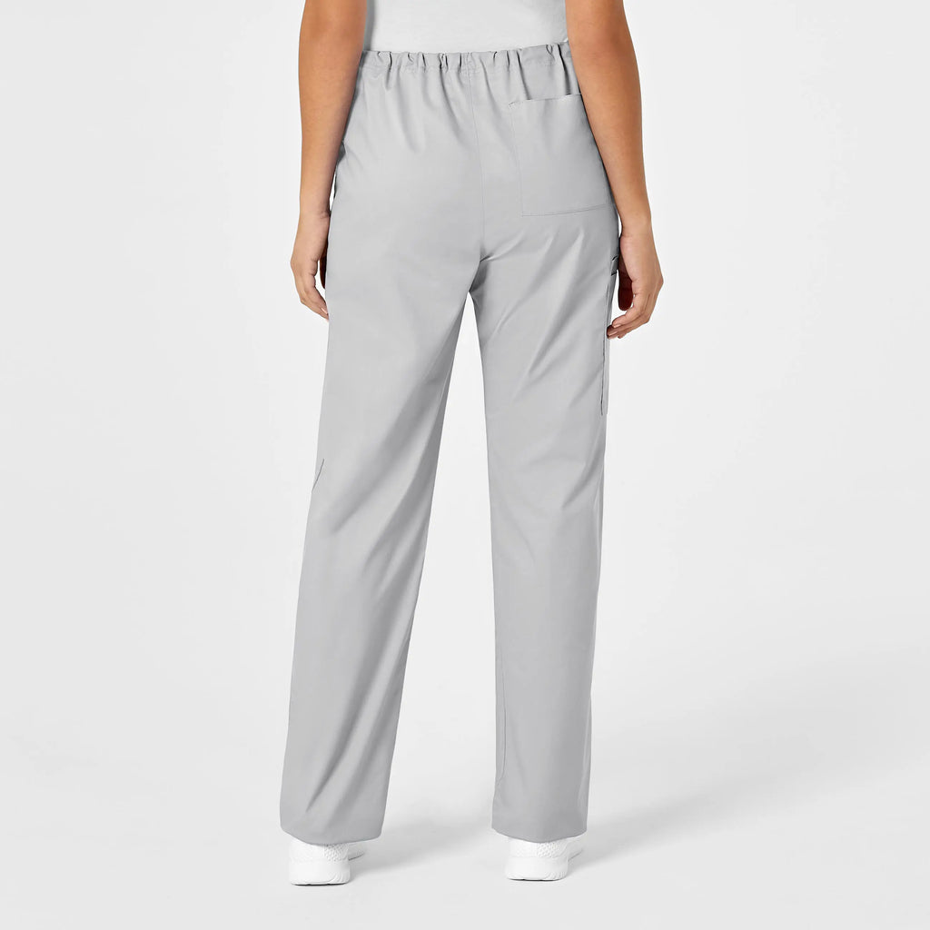 Wink Scrubs Unisex Drawstring Cargo Scrub Pant Grey | scrub-supply.com