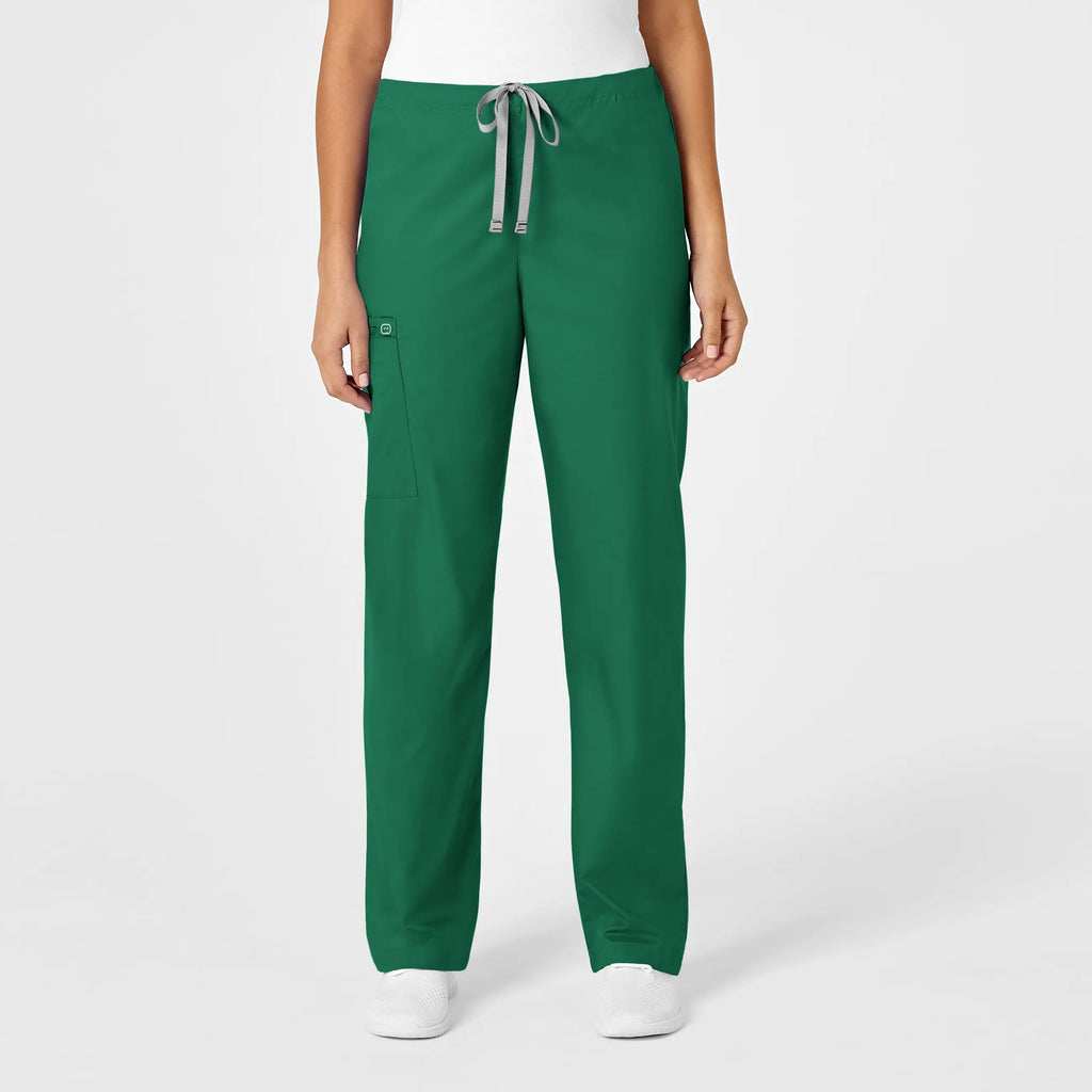 Wink Scrubs Unisex Drawstring Cargo Scrub Pant Hunter | scrub-supply.com