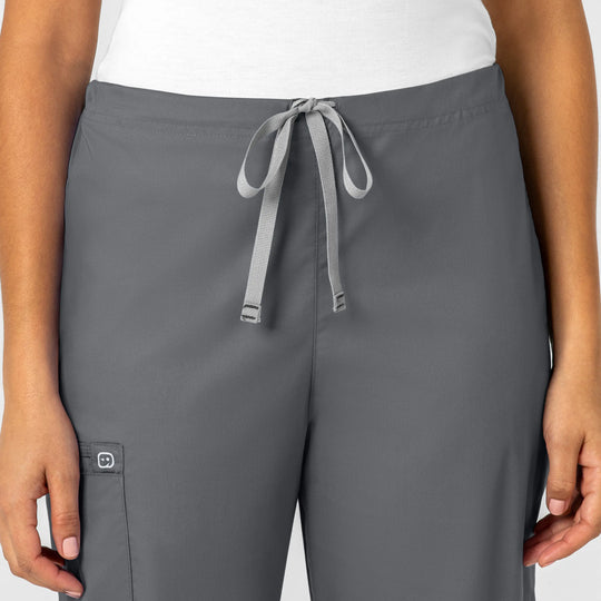 Wink Scrubs Unisex Drawstring Cargo Scrub Pant Pewter | scrub-supply.com