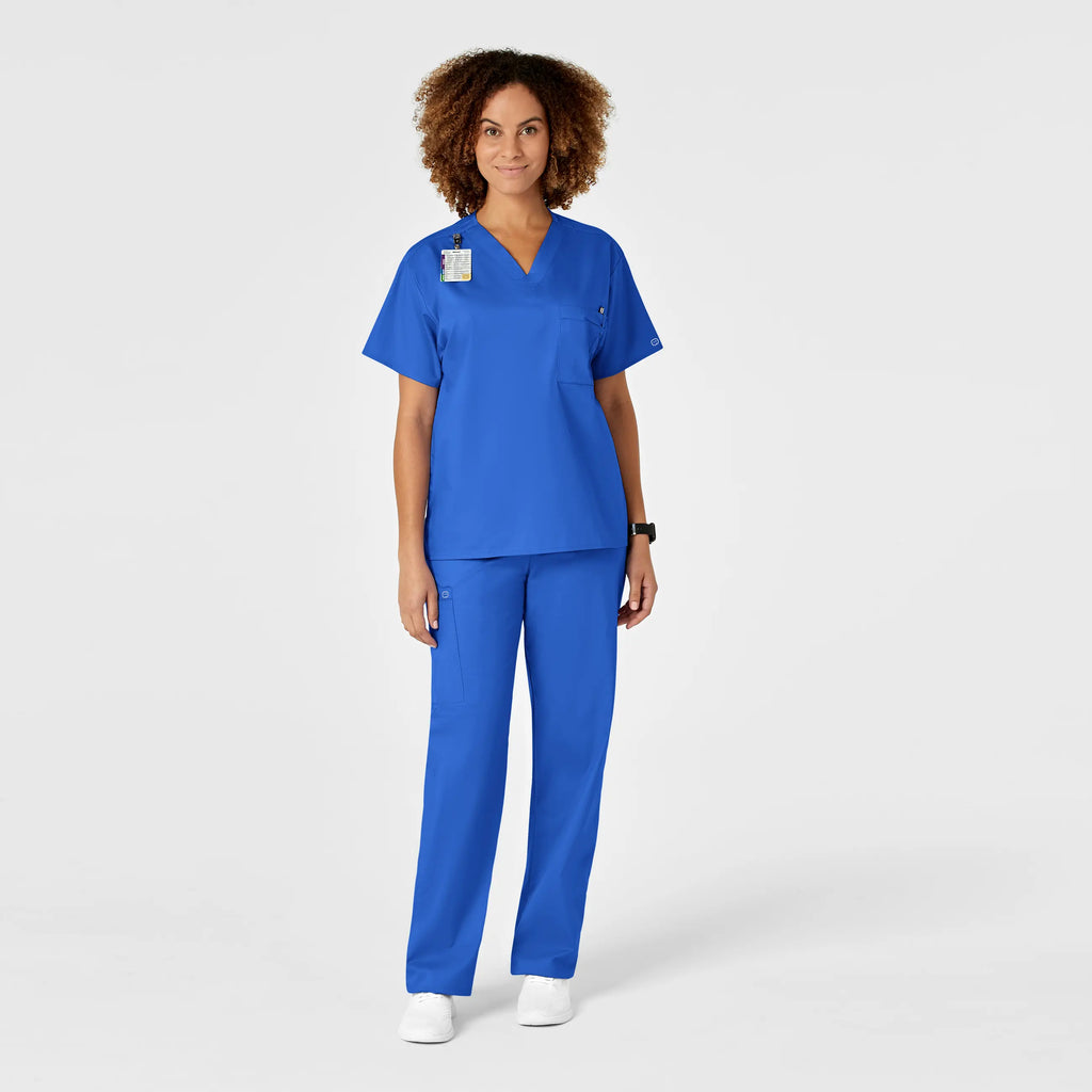 Wink Scrubs Unisex Drawstring Cargo Scrub Pant Royal Blue | scrub-supply.com