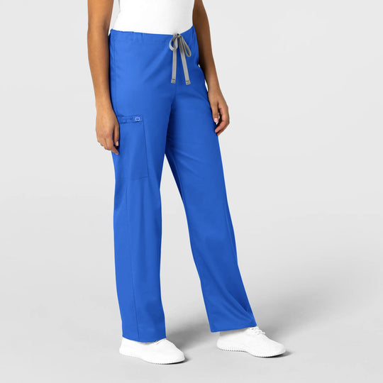 Wink Scrubs Unisex Drawstring Cargo Scrub Pant Royal Blue | scrub-supply.com
