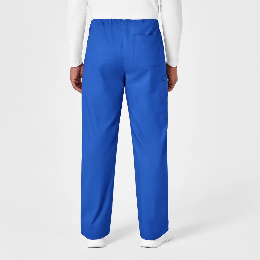 Wink Scrubs Unisex Drawstring Cargo Scrub Pant Royal Blue | scrub-supply.com