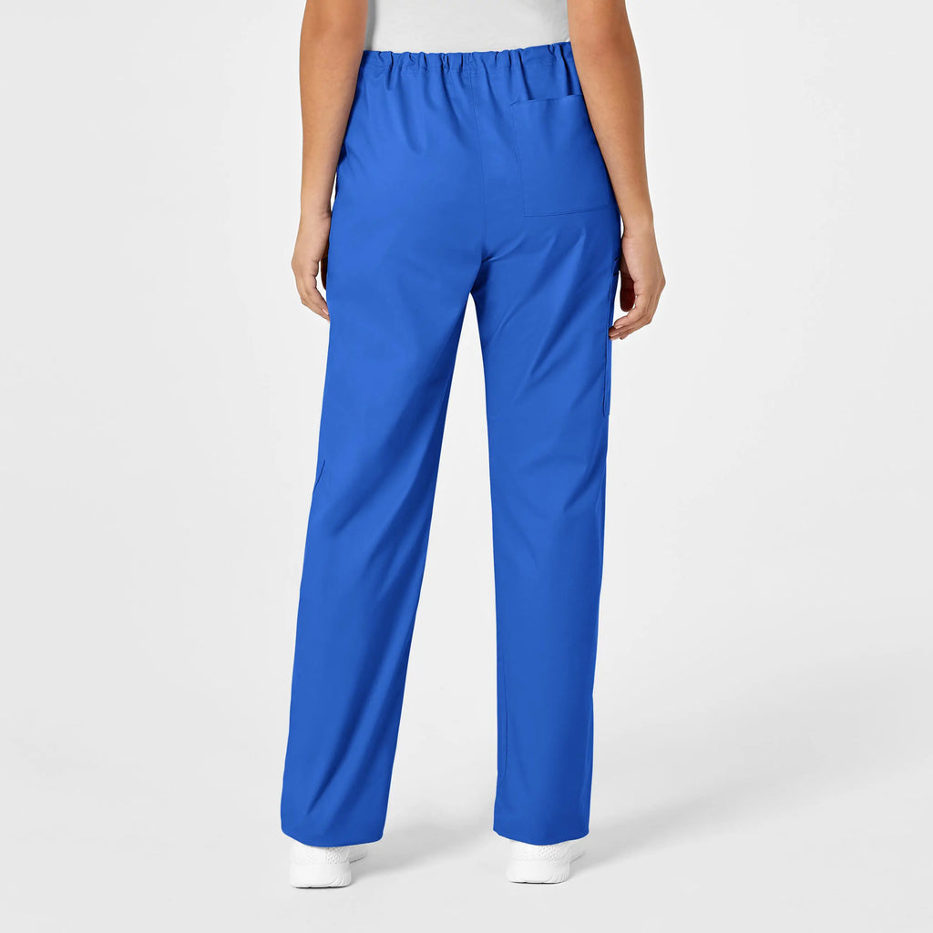 Wink Scrubs Unisex Drawstring Cargo Scrub Pant Royal Blue | scrub-supply.com