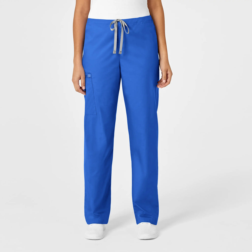 Wink Scrubs Unisex Drawstring Cargo Scrub Pant Royal Blue | scrub-supply.com