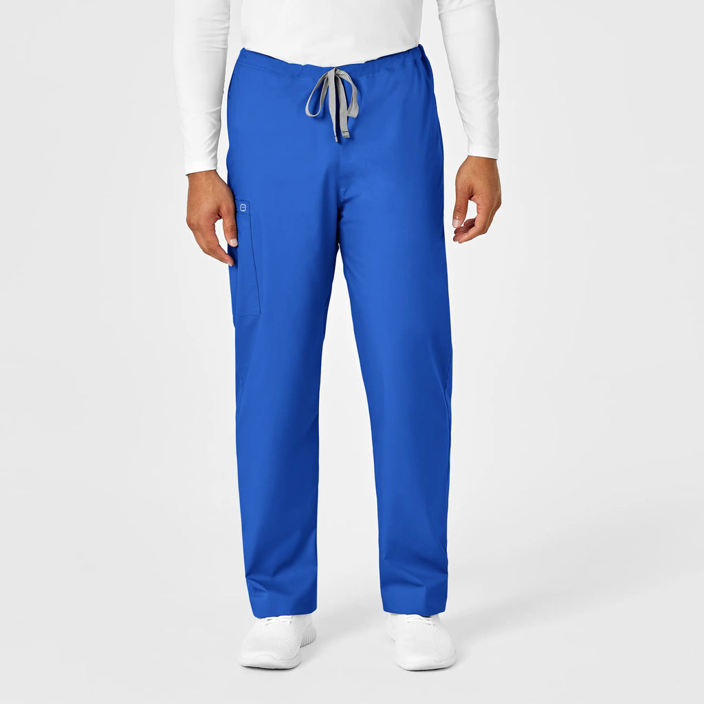 Wink Scrubs Unisex Drawstring Cargo Scrub Pant Royal Blue | scrub-supply.com