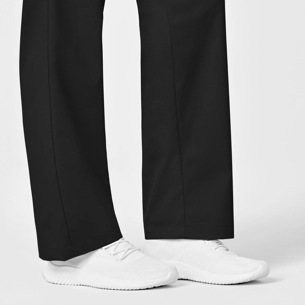 Wink Scrubs Women's Pull-On Cargo Scrub Pant Black | scrub-supply.com