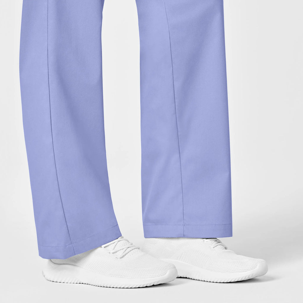 Wink Scrubs Women's Pull-On Cargo Scrub Pant Ceil Blue | scrub-supply.com