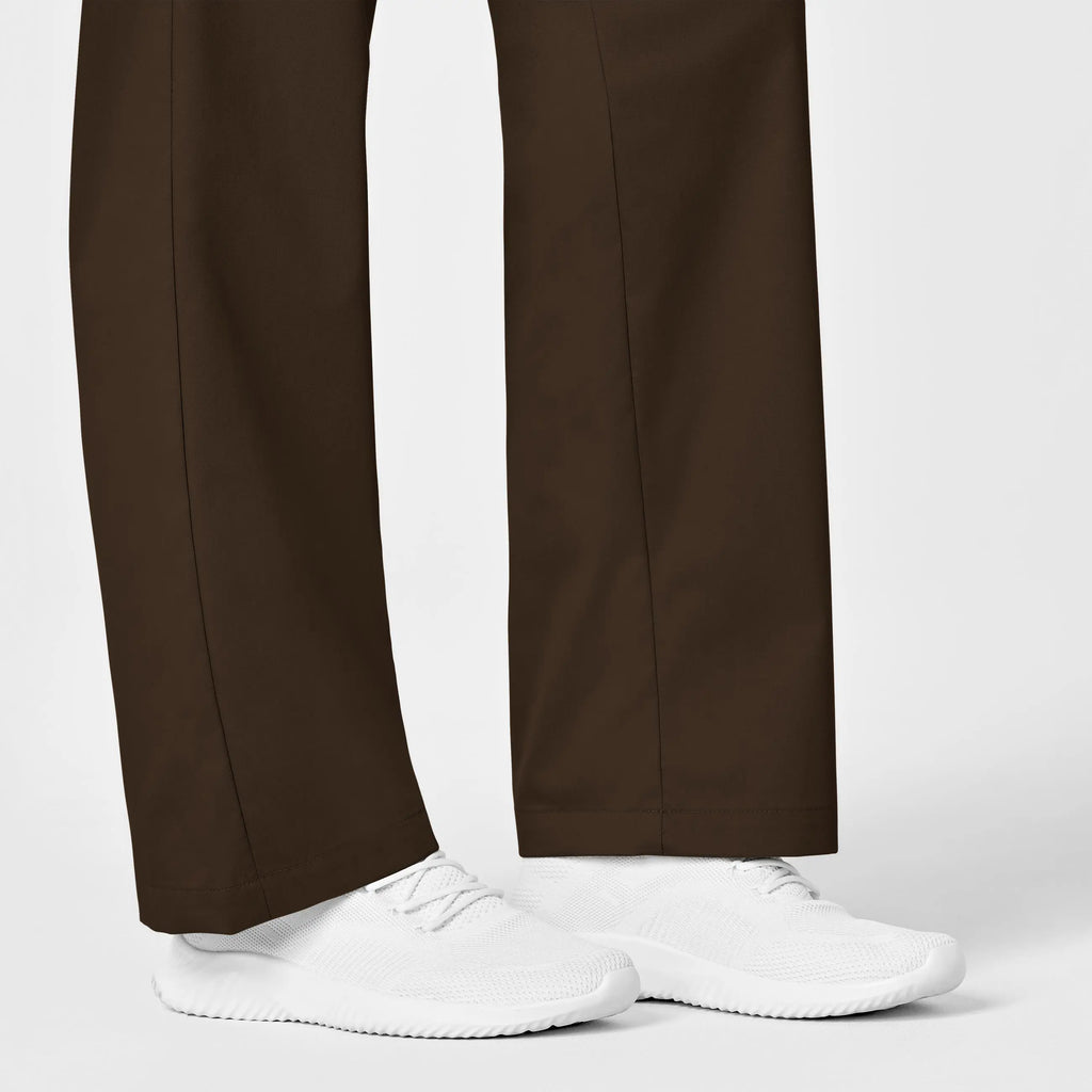 Wink Scrubs Women's Pull-On Cargo Scrub Pant Chocolate | scrub-supply.com