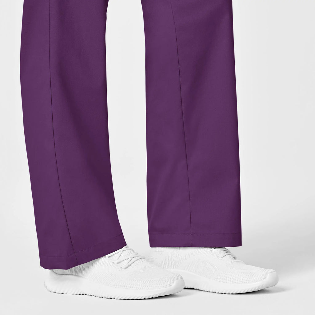 Wink Scrubs Women's Pull-On Cargo Scrub Pant Eggplant | scrub-supply.com