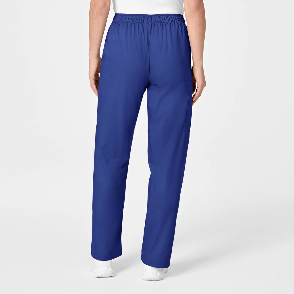 Wink Scrubs Women's Pull-On Cargo Scrub Pant Galaxy Blue | scrub-supply.com