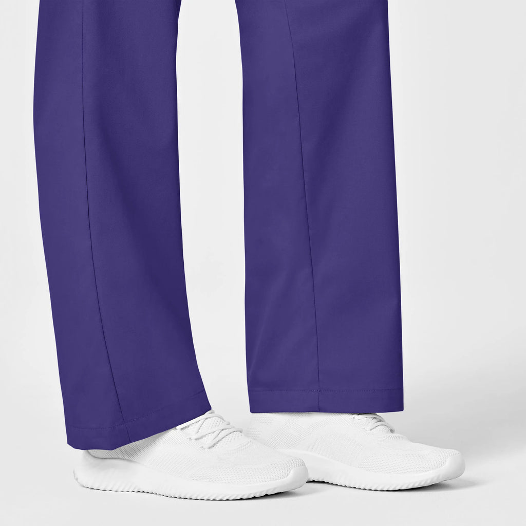 Wink Scrubs Women's Pull-On Cargo Scrub Pant Grape | scrub-supply.com