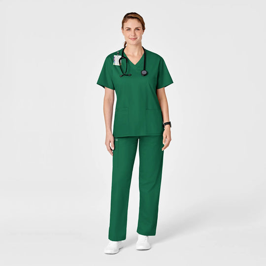 Wink Scrubs Women's Pull-On Cargo Scrub Pant Hunter | scrub-supply.com