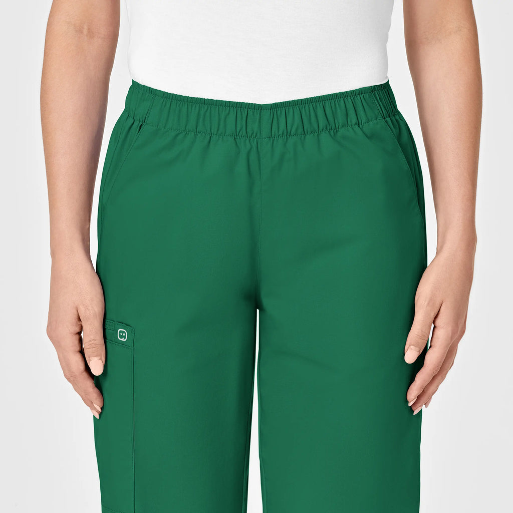 Wink Scrubs Women's Pull-On Cargo Scrub Pant Hunter | scrub-supply.com