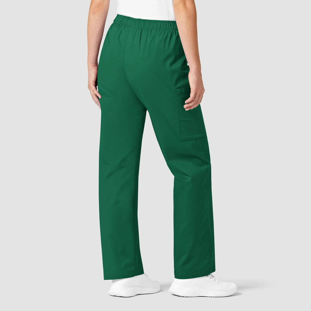 Wink Scrubs Women's Pull-On Cargo Scrub Pant Hunter | scrub-supply.com