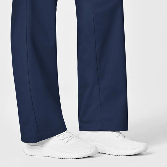 Wink Scrubs Women's Pull-On Cargo Scrub Pant Navy | scrub-supply.com