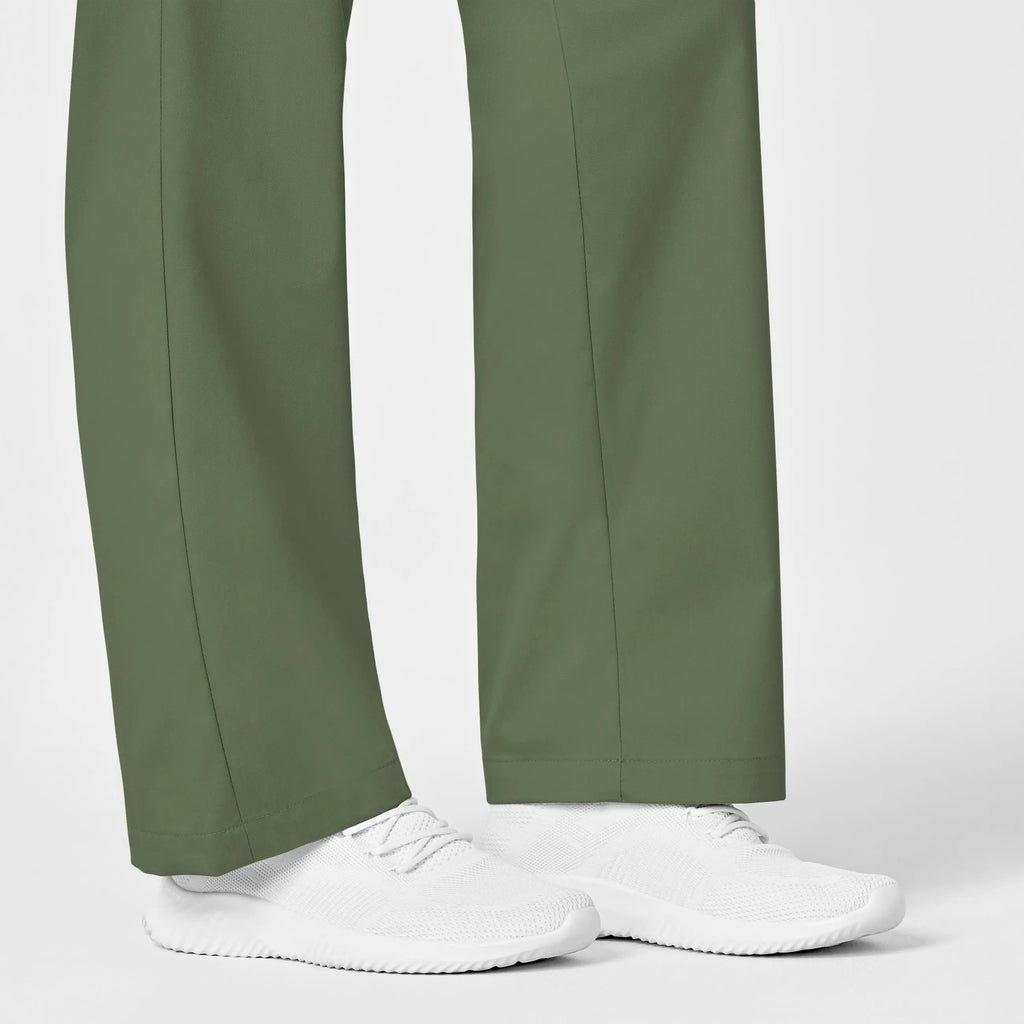 Wink Scrubs Women's Pull-On Cargo Scrub Pant Olive | scrub-supply.com