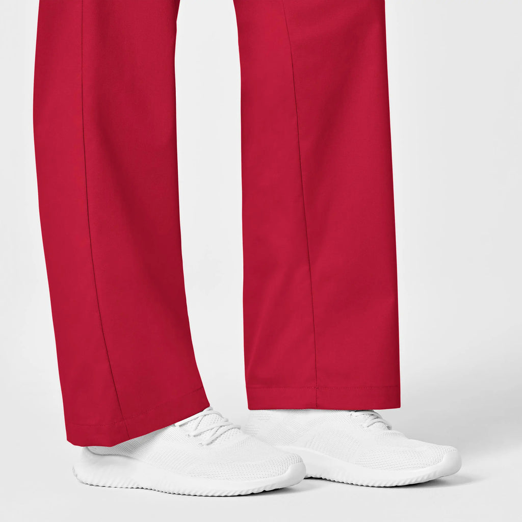 Wink Scrubs Women's Pull-On Cargo Scrub Pant Red | scrub-supply.com