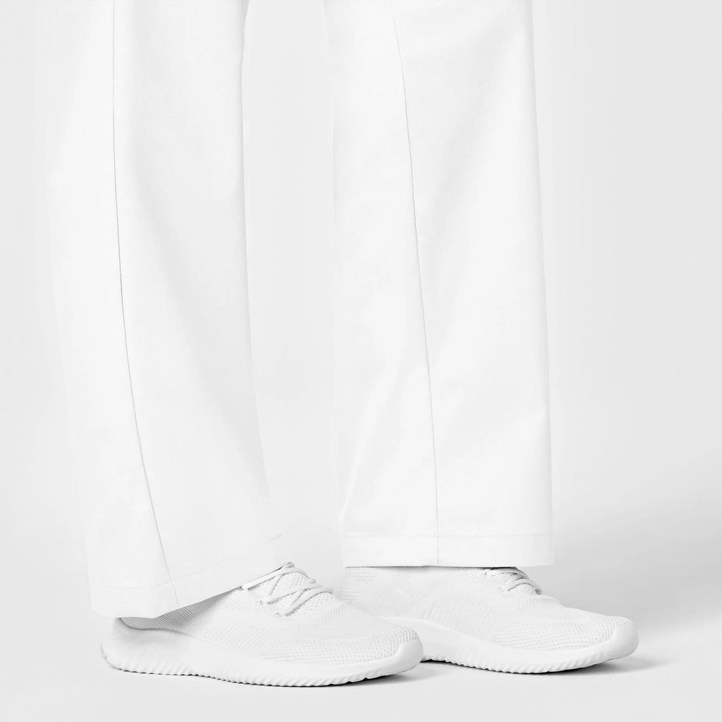 Wink Scrubs Women's Pull-On Cargo Scrub Pant White | scrub-supply.com